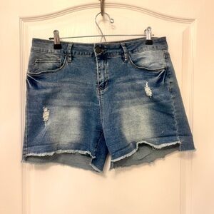 Royalty For Me Classic Blue Jean Shorts